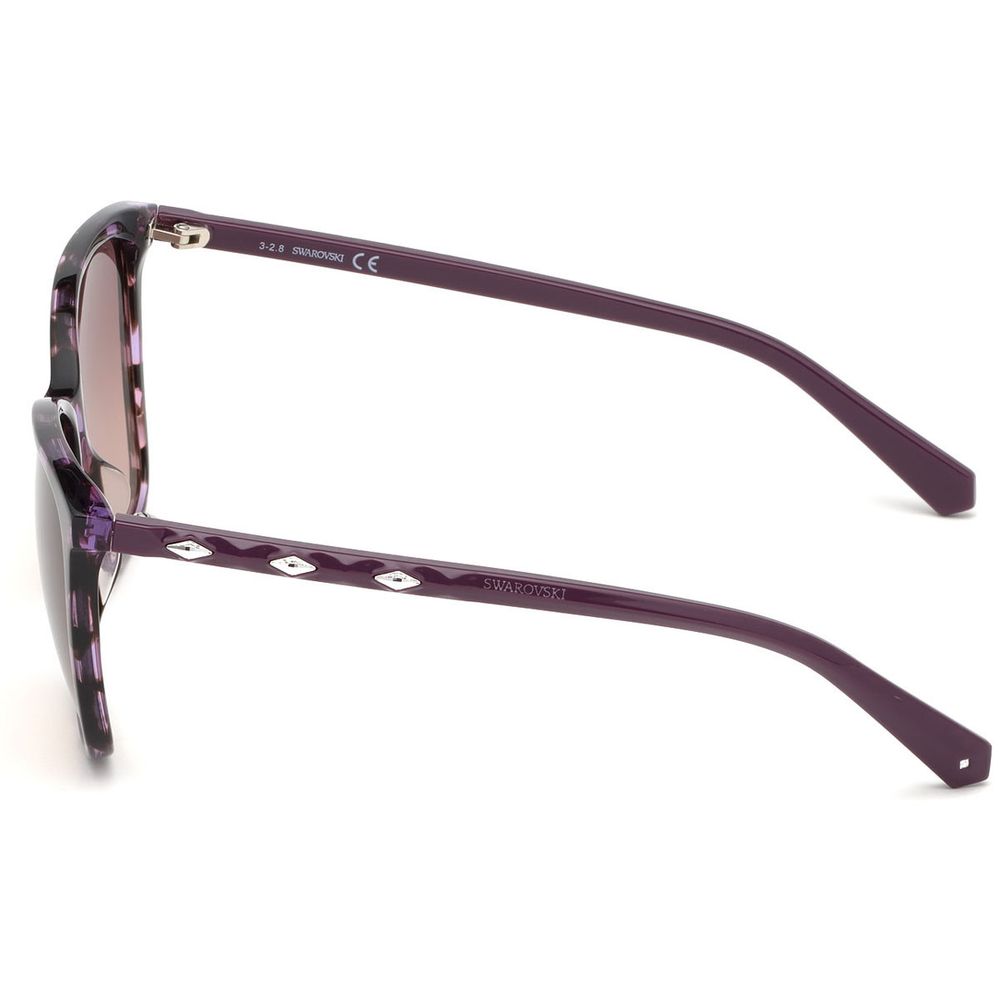 Swarovski Purple Plastic Sunglasses Swarovski