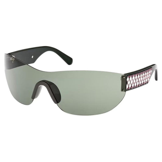 Swarovski Green Plastic Sunglasses Swarovski