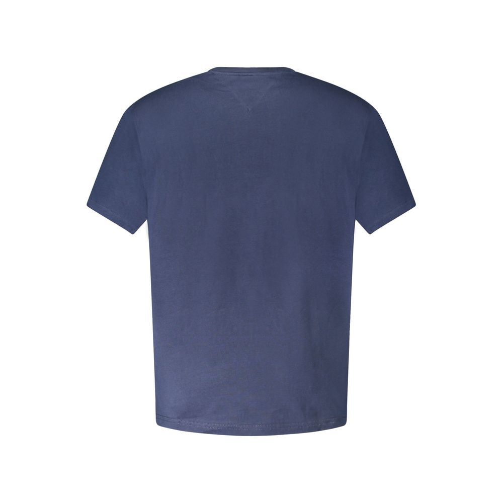 Tommy Hilfiger Blue Cotton T-Shirt Tommy Hilfiger