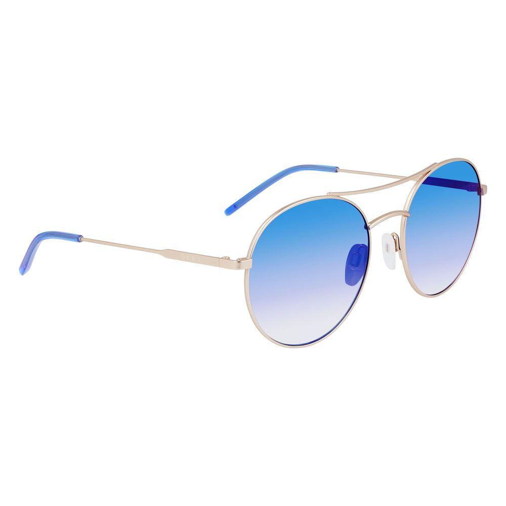 DKNY Gold Metal Sunglasses DKNY