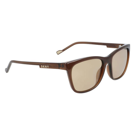 DKNY Brown Plastic Sunglasses DKNY