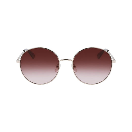 Longchamp Gold Metal Sunglasses Longchamp