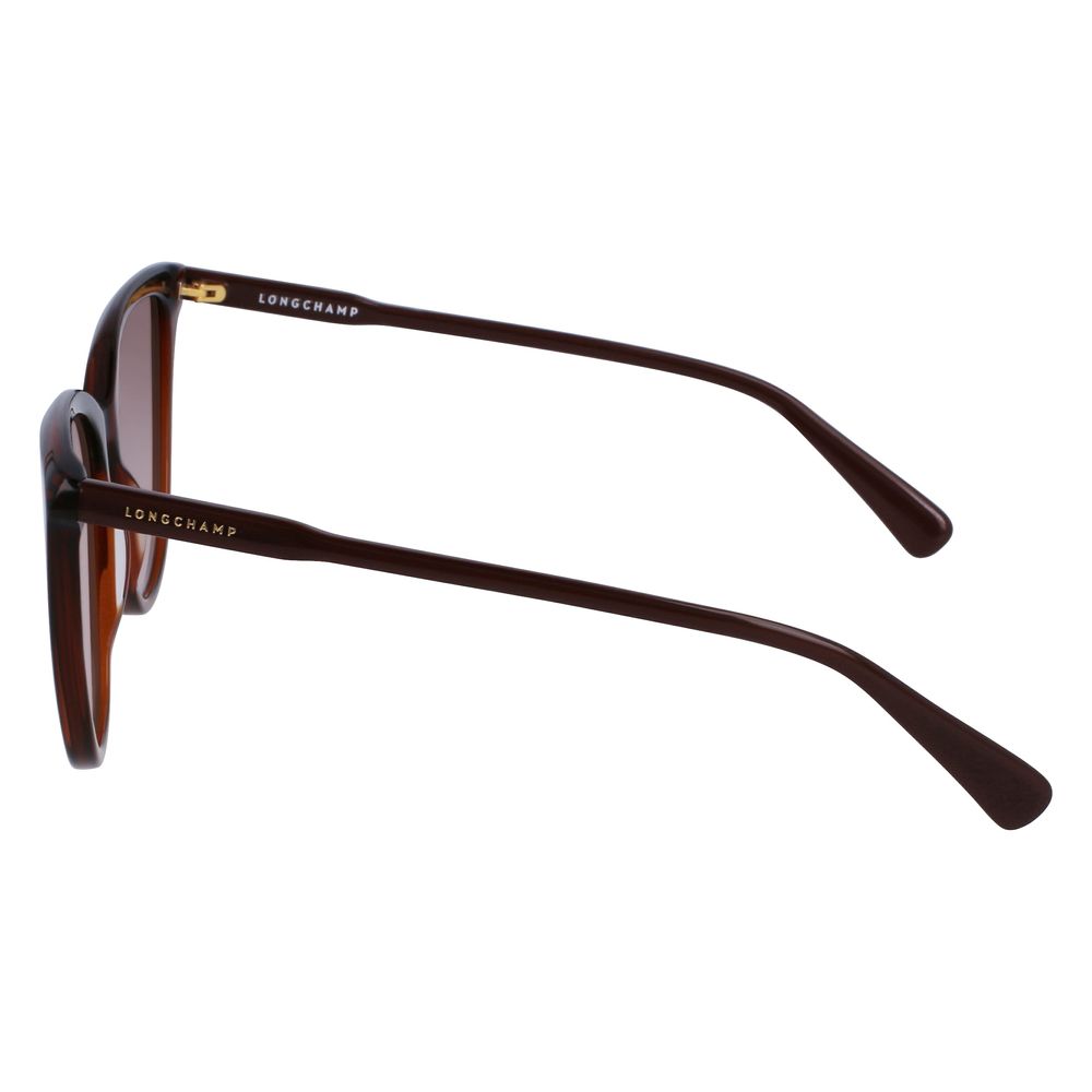 Longchamp Brown Acetate Sunglasses Longchamp