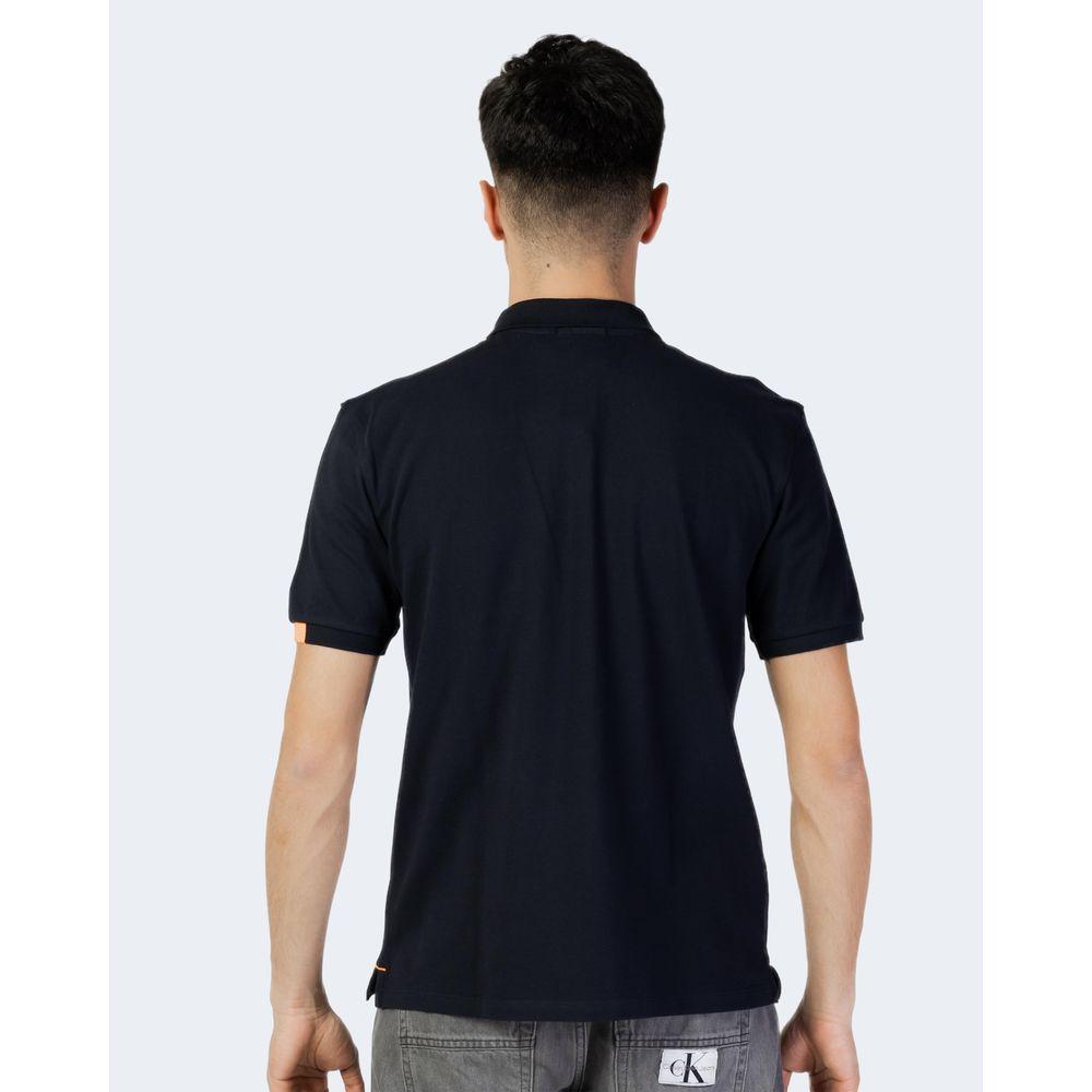 Suns Blue Cotton Polo Shirt Suns