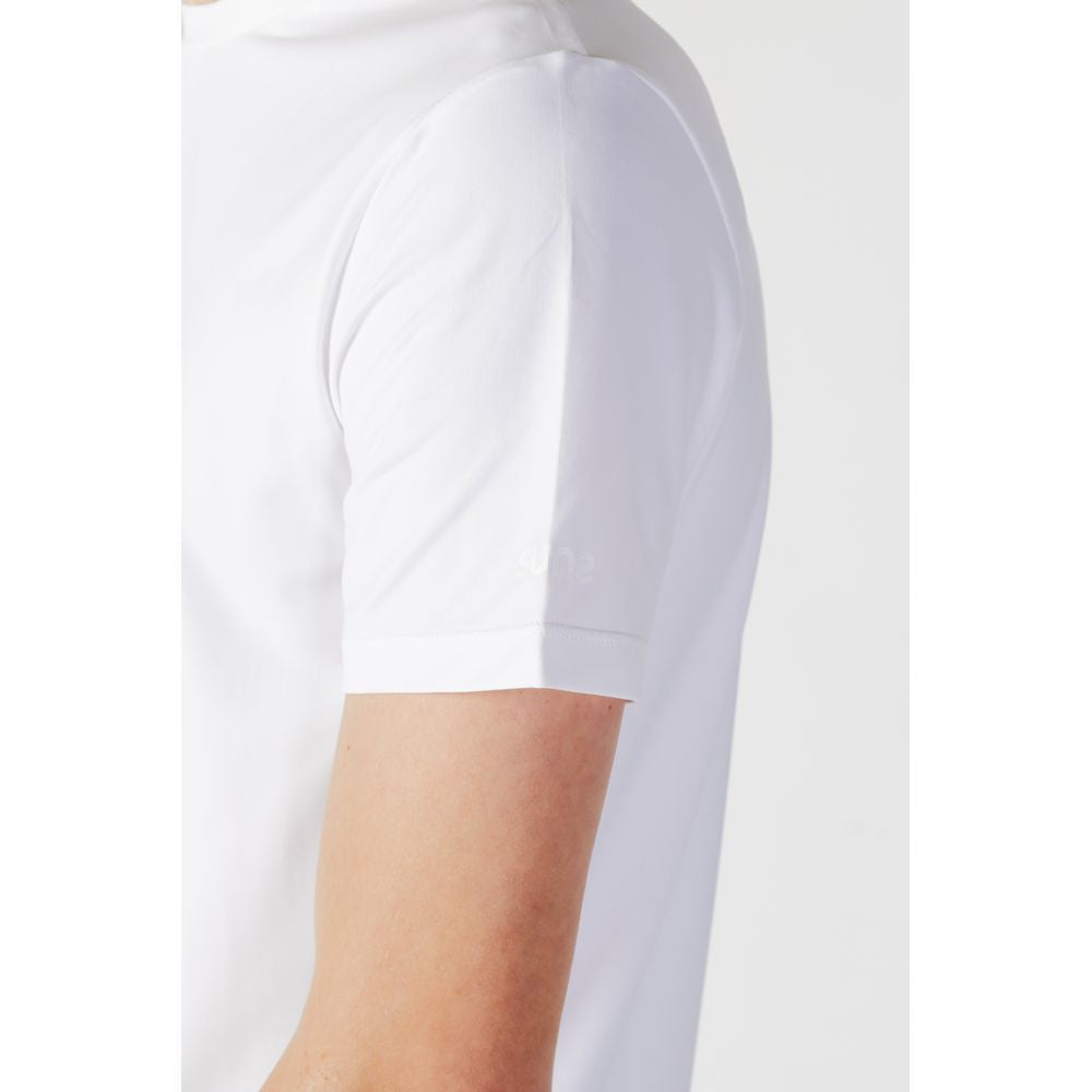 Suns White Polyester T-Shirt Suns