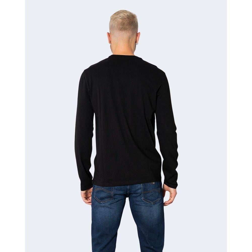 Armani Exchange Black Cotton Shirt Armani Exchange