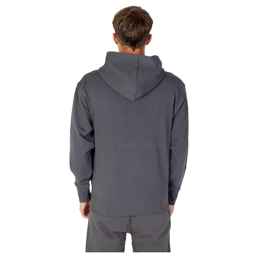 Hugo Boss Gray Cotton Sweater Hugo Boss