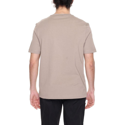 Hugo Boss Brown Cotton T-Shirt Hugo Boss