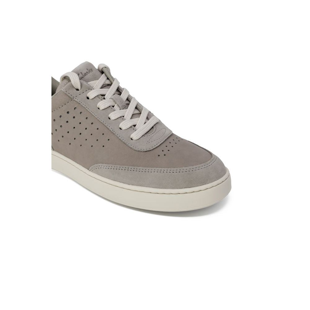 Clarks Gray Suede Sneaker Clarks