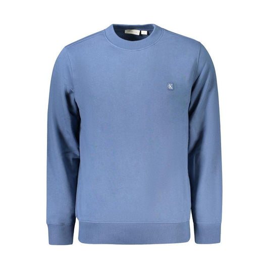 Calvin Klein Blue Cotton Sweater Calvin Klein