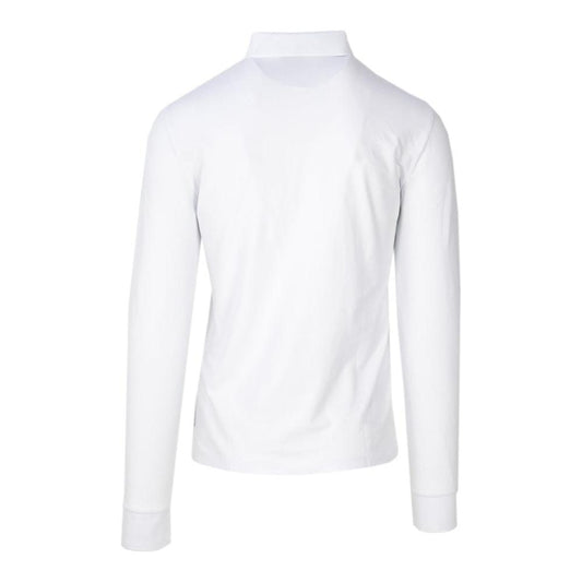 Armani Exchange White Cotton T-Shirt Armani Exchange