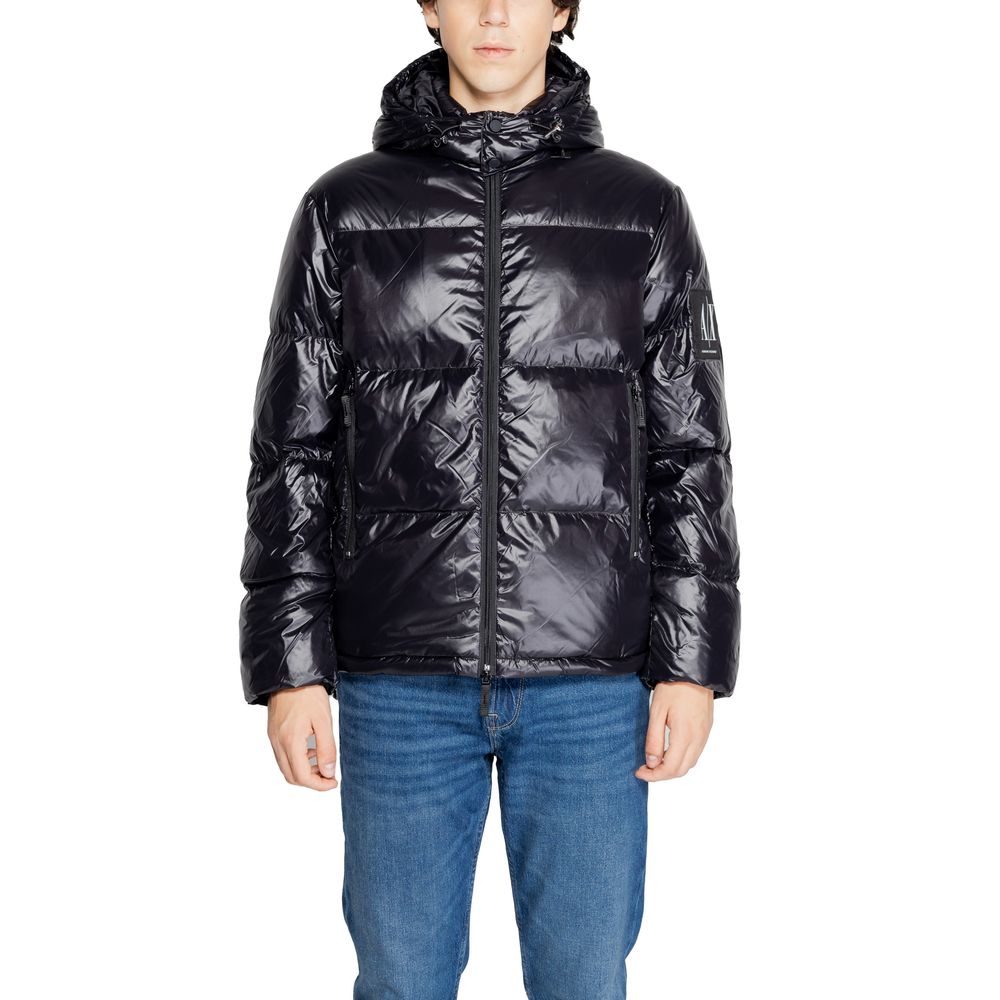 Armani Exchange Black Polyamide Jacket