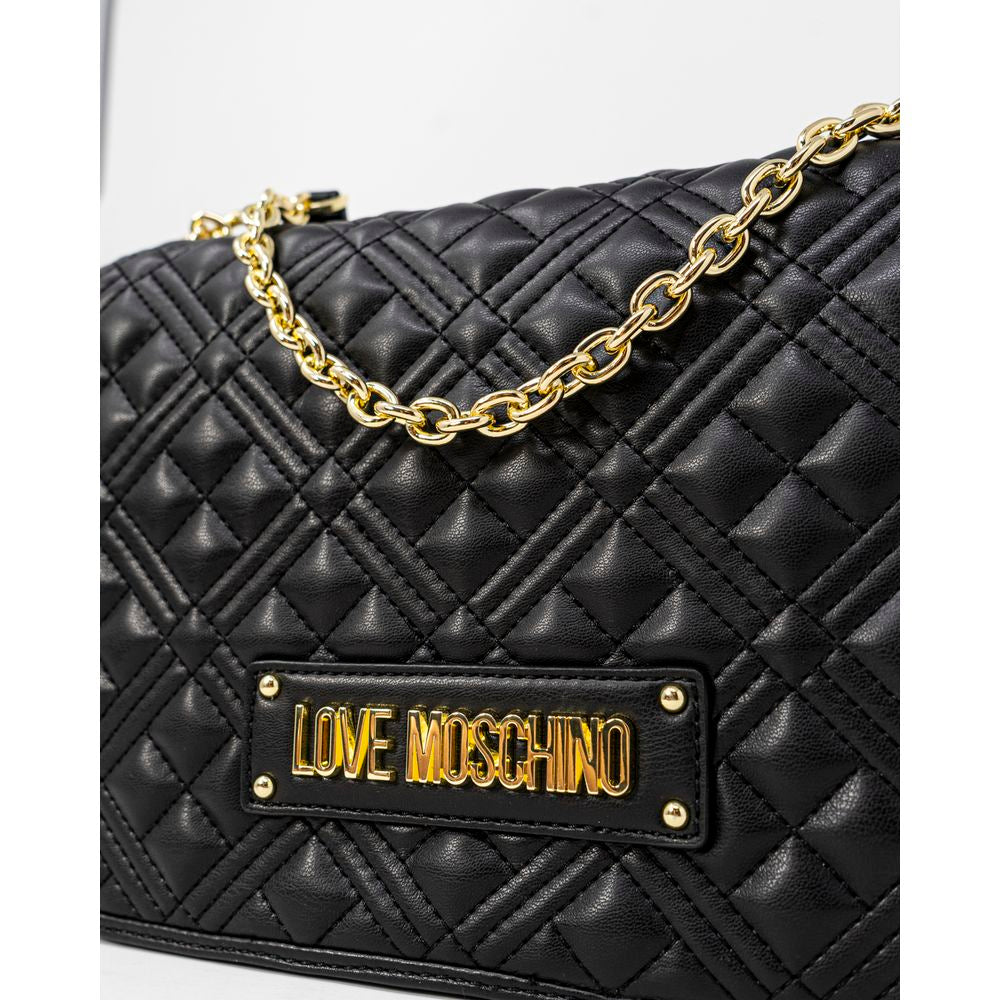 Love Moschino Black Polyethylene Handbag