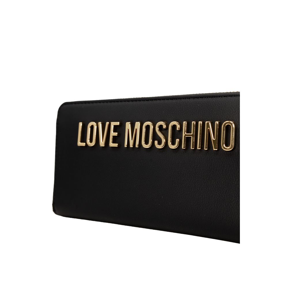 Love Moschino Black Polyethylene Wallet