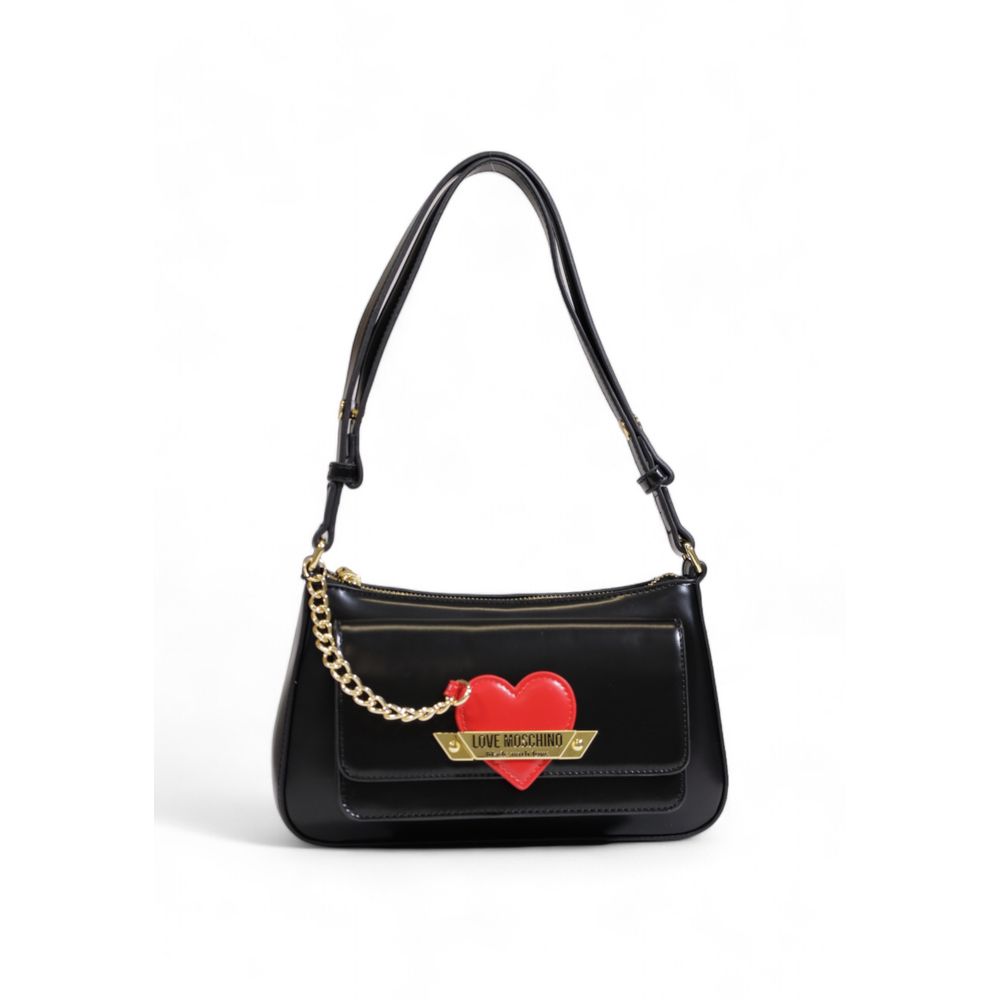 Love Moschino Black Polyethylene Handbag