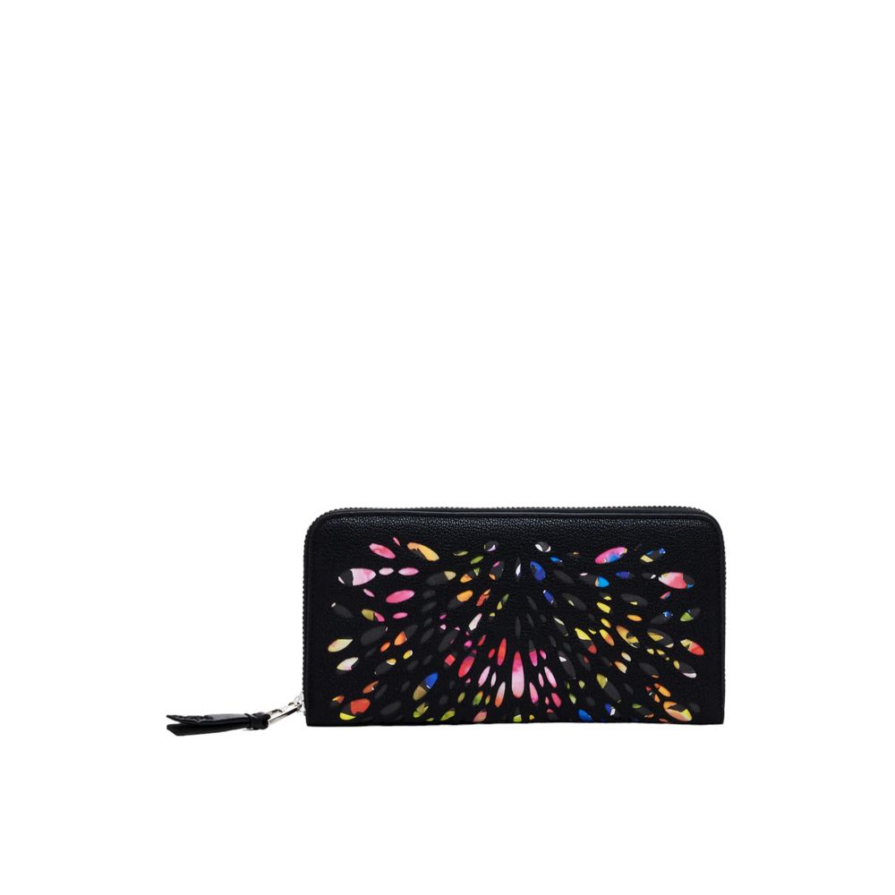 Desigual Black Polyethylene Wallet Desigual