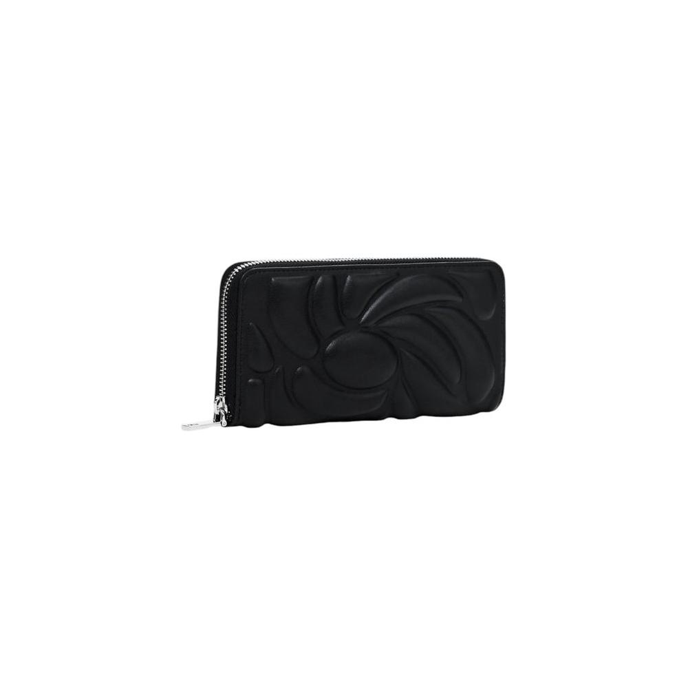 Desigual Black Polyethylene Wallet Desigual