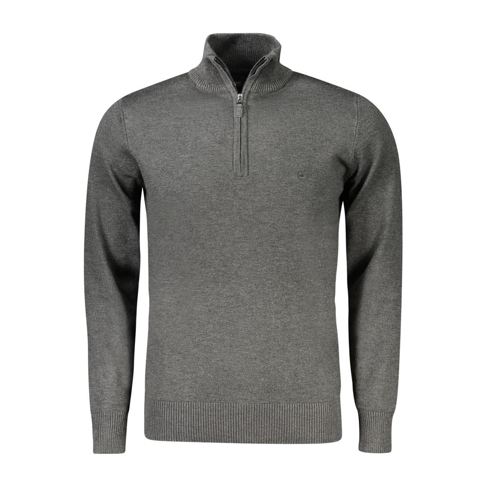 Coveri Moving Gray Nylon Sweater Coveri Moving