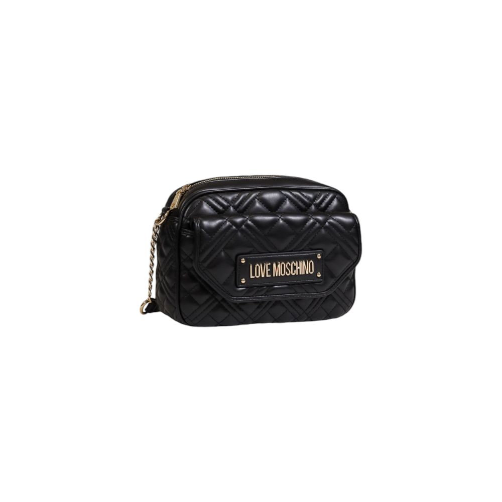 Love Moschino Black Polyethylene Handbag Love Moschino