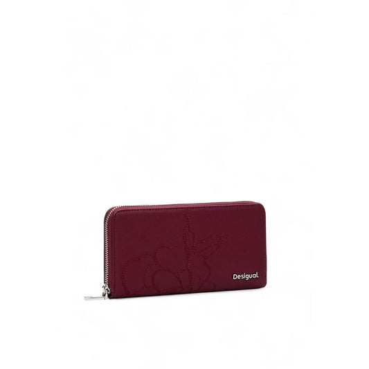 Desigual Purple Polyethylene Wallet Desigual