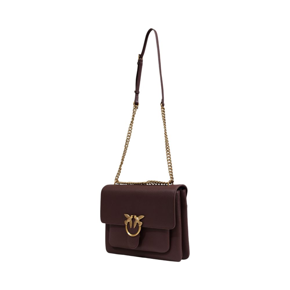 PINKO Brown Leather Handbag PINKO