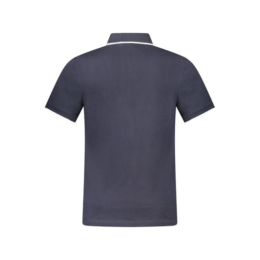 Hugo Boss Blue Cotton Polo Shirt Hugo Boss