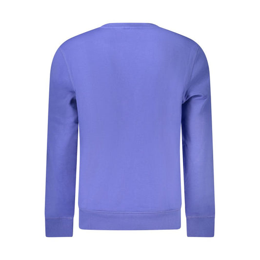 Hugo Boss Blue Cotton Sweater Hugo Boss