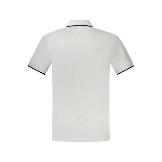 Hugo Boss White Cotton Polo Shirt Hugo Boss