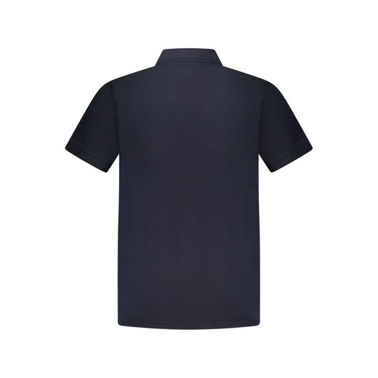 Hugo Boss Blue Cotton Polo Shirt Hugo Boss