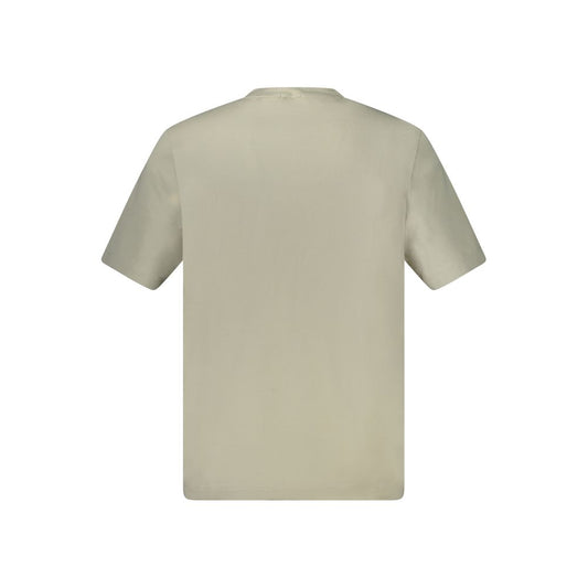 Hugo Boss Beige Cotton T-Shirt Hugo Boss