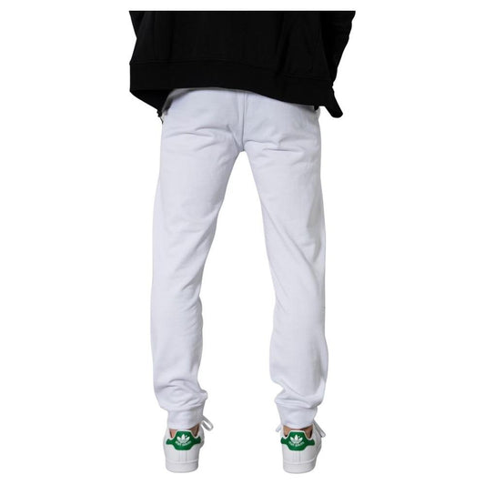 Armani Exchange White Cotton Jeans & Pant Armani Exchange