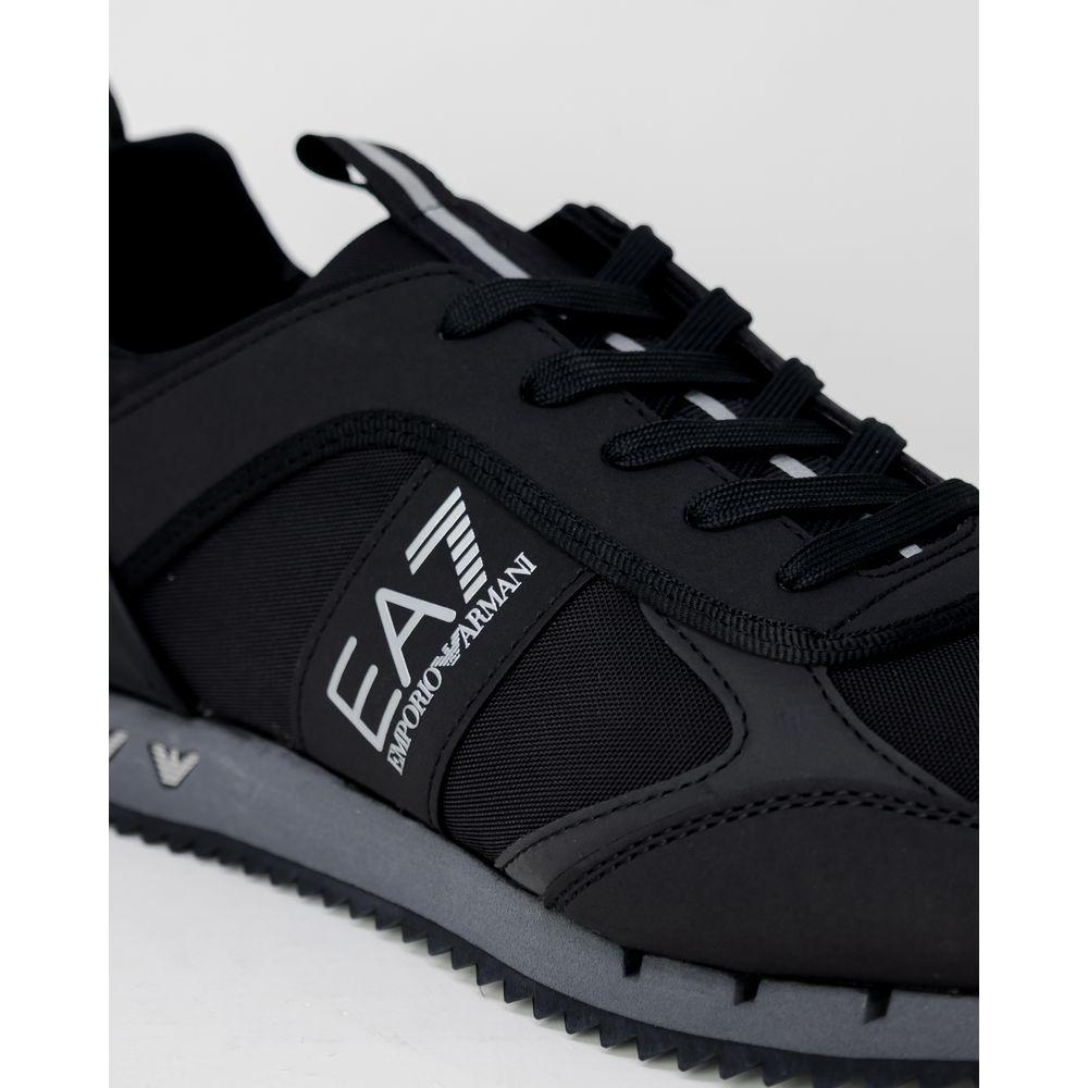 EA7 Emporio Armani Black Polyamide Sneaker EA7 Emporio Armani