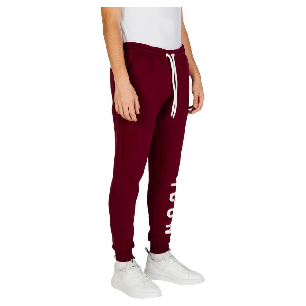 Icon Bordeaux Cotton Jeans & Pant Icon