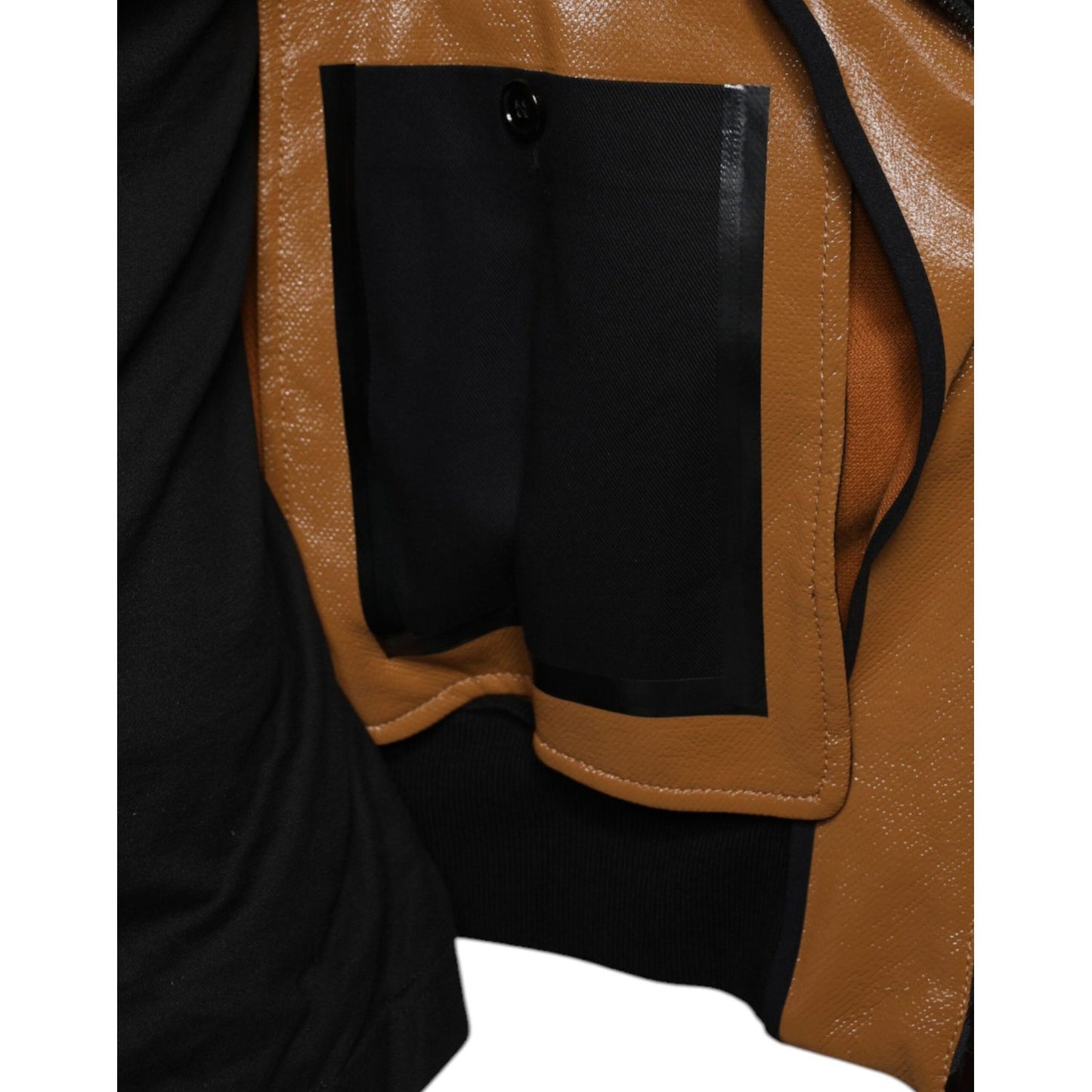 Dolce & Gabbana Brown Leather Full Zip Men Bomber Jacket 1728,67345645728,Biker Jackets - Jackets & Coats - Clothing,Brown,Clothing,Dolce & Gabbana,IT44 | XS,IT46 | S,IT48 | M,IT50 | L,IT52 | XL,Jackets & Coats - Clothing,Jackets - Men - Clothing,Material