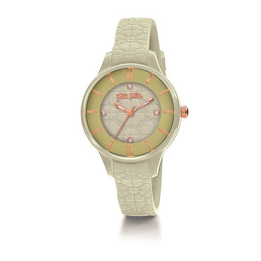 Folli Follie Gray Silicone Watch Folli Follie