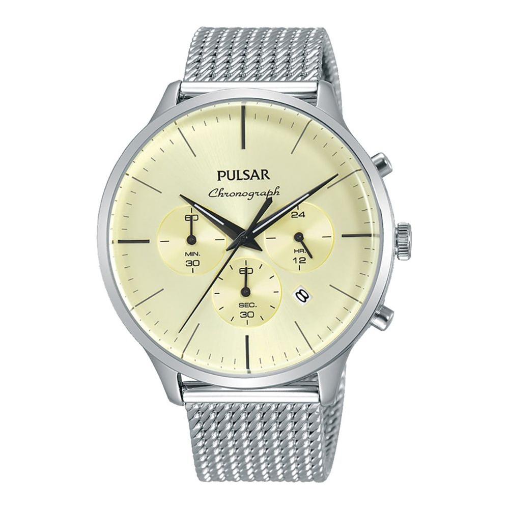 Pulsar Silver Steel Watch Pulsar