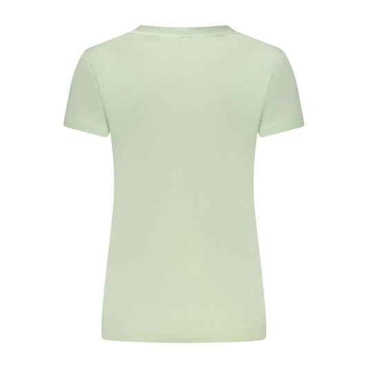 Guess Jeans Green Cotton Tops & T-Shirt Guess Jeans