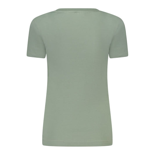 Guess Jeans Green Cotton Tops & T-Shirt Guess Jeans