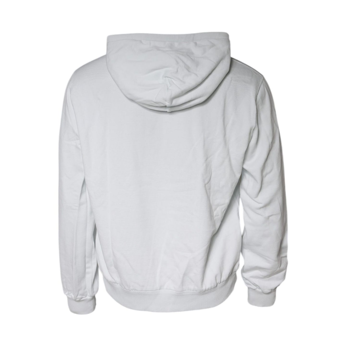 Dolce & Gabbana White Caesar Cotton Hooded Pullover Sweater 1728,67345645728,Clothing,Dolce & Gabbana,Hoodies - Sweaters - Clothing,IT58 | XXL,Material: 100% Cotton,Men,Preowned / Defect,Sweaters - Clothing,Sweaters - Men - Clothing,White