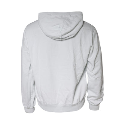Dolce & Gabbana White Caesar Cotton Hooded Pullover Sweater 1728,67345645728,Clothing,Dolce & Gabbana,Hoodies - Sweaters - Clothing,IT58 | XXL,Material: 100% Cotton,Men,Preowned / Defect,Sweaters - Clothing,Sweaters - Men - Clothing,White