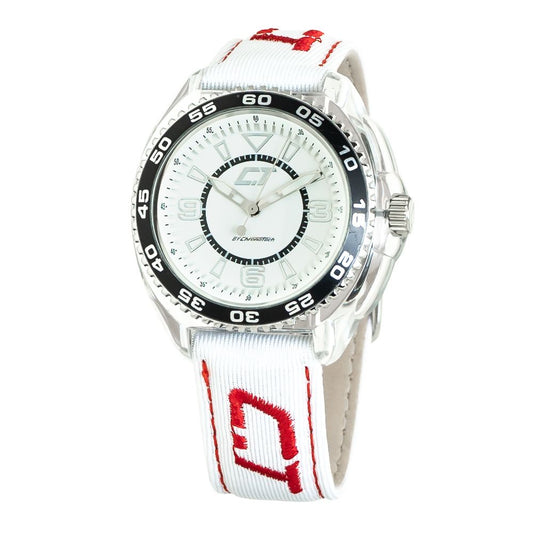 Chronotech White Leather Watch Chronotech