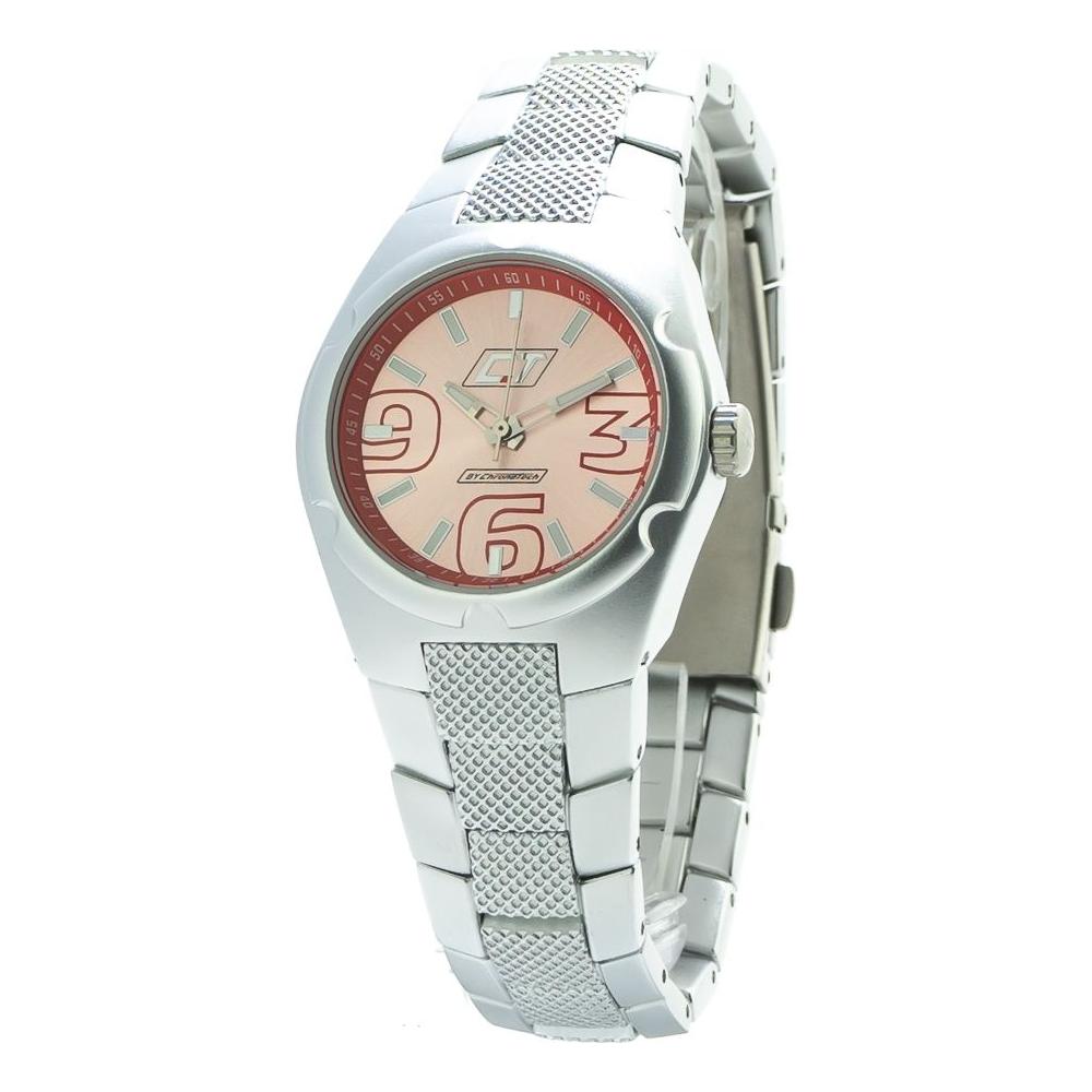 Chronotech Silver Polycarbonate Watch Chronotech