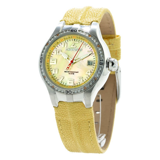 Chronotech Bicolor Leather Dress Watch 1728,67434610848,Accessories,Bicolor,Chronotech,Dress Watches - Watches - Accessories,New with tags,Watches - Accessories,Women
