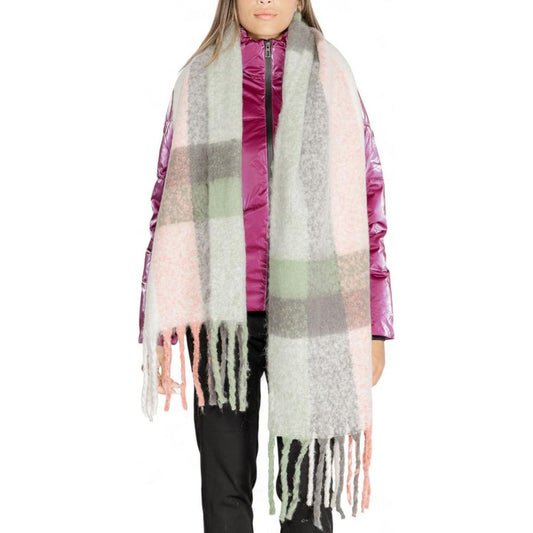 Only Gray Polyester Polyester Scarf Only Gray