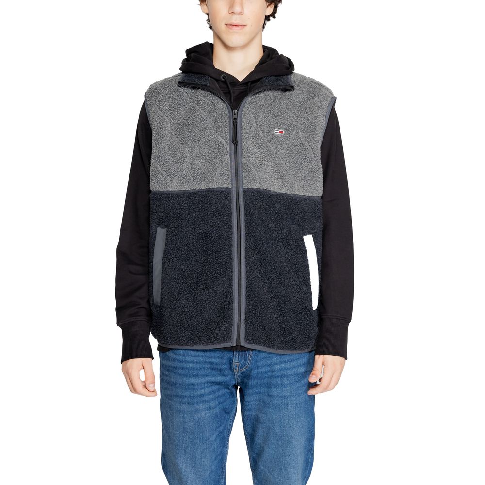 Tommy Hilfiger Jeans Black Recycled Polyester Sleveless Jacket 1728,71956299936,Black,Clothing,IT46 | M,IT48 | L,IT52 | XL,IT54 | XXL,Jackets & Coats - Clothing,Men,New with tags,Sleveless Jacket - Jackets & Coats - Clothing,Tommy Hilfiger Jeans