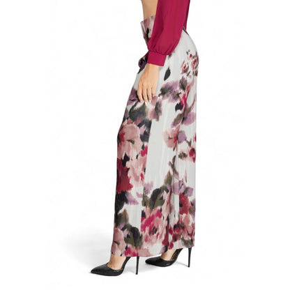 Rinascimento Bordeaux Polyester Casual Pants