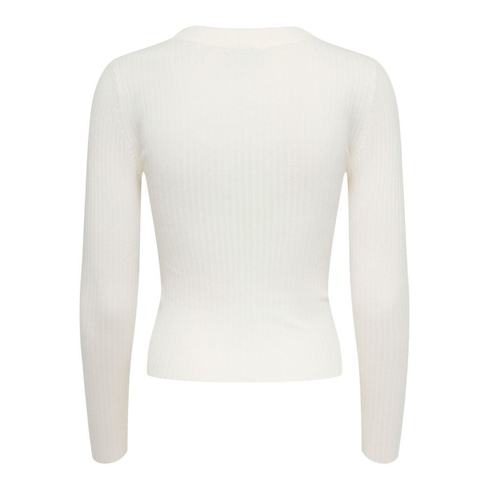 Jacqueline De Yong White Viscose Tops & T-Shirt