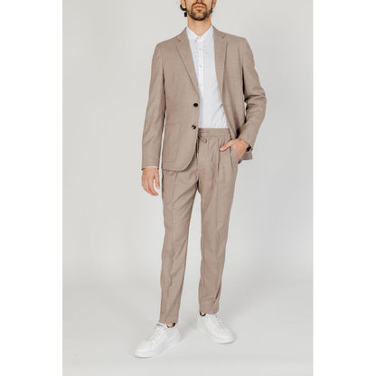 Antony Morato Beige Polyester Blazer