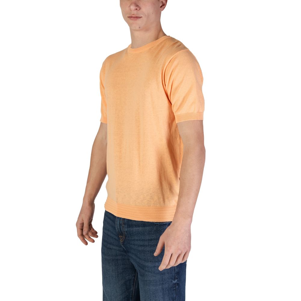 Hamaki-Ho Orange Cotton Sweatshirt