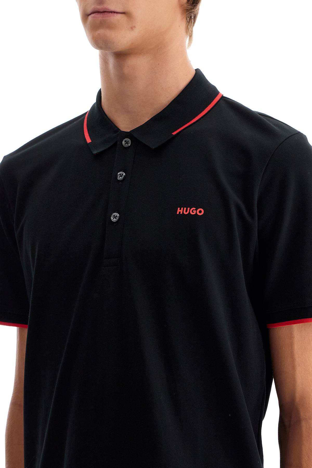 Hugo slim fit piqué polo shirt Topwear Hugo